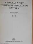 A magyar nyelv történeti-etimológiai szótára 2. (töredék)