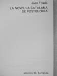 La novel·la catalana de postguerra (dedikált példány)