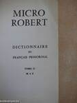 Micro Robert: dictionnaire du francais primordial II.