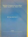 Magyar Tudományos Akadémia - Soros Alapítvány Bizottság évkönyv 1990.