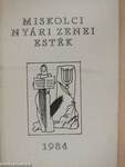 Miskolci nyári zenei esték 1984