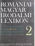 Romániai magyar irodalmi lexikon 2. (töredék)