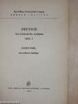 Deutsch - Ein Lehrbuch für Ausländer - Schlüssel 1.
