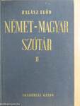 Német-magyar szótár II. (töredék)