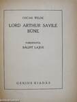 Lord Arthur Savile büne/A cantervillei kisértet