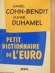 Petit dictionnaire de l'Euro (dedikált példány)