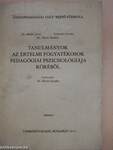 Tanulmányok az értelmi fogyatékosok pedagógiai pszichológiája köréből