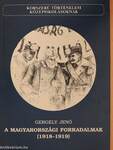 A magyarországi forradalmak 1918-1919
