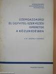 Üzemgazdasági és ügyvitel-szervezési ismeretek a közlekedésben