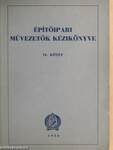 Építőipari művezetők kézikönyve II.