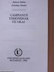 Campianus Edmondnak tíz okai