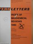 Febs Letters Volume 131, Number 1-2./Volume 132, Number 1-2./Index of Biochemical Reviews 1980