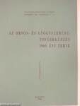 Az orvos- és gyógyszerésztovábbképzés 1969. évi terve