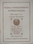 Kodály-hangverseny Nyíregyházán