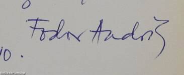 Józan reggel (dedikált példány)