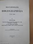 Magyarország bibliographiája 1712-1860. V.