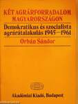 Két agrárforradalom Magyarországon
