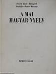 A mai magyar nyelv