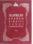 Sopron szabad királyi város címereslevele 1840