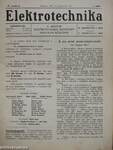 Elektrotechnika 1911. január-december