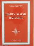 Idegen szavak magyarul