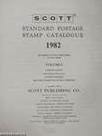 Scott Standard Postage Stamp Catalogue 1982. I-IV.