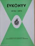 Az Egészségügyi Minisztérium Egészségügyi Felvilágosítási Központjának évkönyve az 1970-71 évre