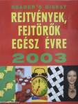 Rejtvények, fejtörők egész évre 2003