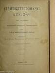 Természettudományi Közlöny 1886. (nem teljes évfolyam)