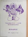 Nemzetközi F. C. I. Cacib-kutyakiállítás 1991. Április 27-28.