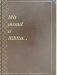 Mit mond a Biblia...