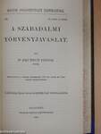 A szabadalomból folyó jogviszonyok/A cheque/Az anthropologiai jelek értéke az elmekórtanban/A hallgatólagos akaratnyilvánitásról/A szabadalmi törvényjavaslat/Az otthon védelme a büntetőjogban/A meghatalmazott által elkövetett csalás