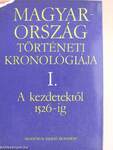 Magyarország történeti kronológiája I-IV.