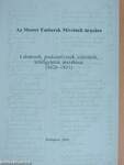 Lakatosok, puskaművesek, csiszárok, kötélgyártók árszabásai (1626-1821)