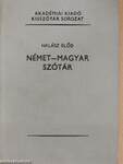 Német-magyar szótár