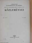 A Magyar Tudományos Akadémia Nyelv- és Irodalomtudományi osztályának közleményei XXI. 1-4.