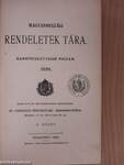 Magyarországi rendeletek tára 1898. II.