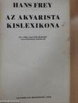 Az akvarista kislexikona