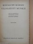 Kisfaludy Károly válogatott munkái I-II.