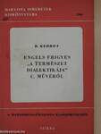 Engels Frigyes "A természet dialektikája" c. művéről