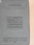 Précis clinique et opératoire de chirurgie infantile