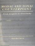 Modal and Tonal Counterpoint