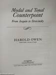Modal and Tonal Counterpoint