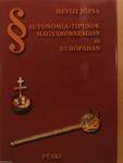 Autonómia-típusok Magyarországon és Európában (dedikált példány)