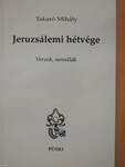 Jeruzsálemi hétvége (dedikált példány)