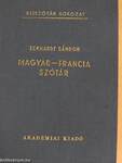 Magyar-francia szótár