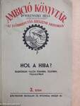 Hol a hiba?