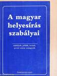 A magyar helyesírás szabályai