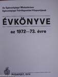 Az Egészségügyi Minisztérium Egészségügyi Felvilágosítási Központjának évkönyve az 1972-73. évre