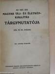 Az 1927. évi magyar táj- és életkép-kiállítás tárgymutatója